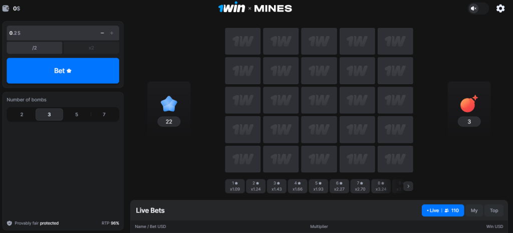 1win mines
