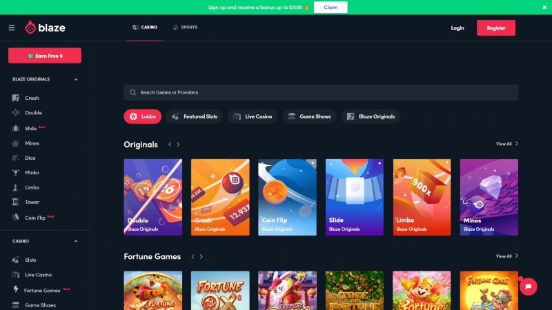 blaze casino